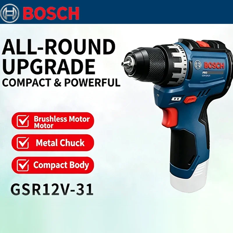 Bosch GSR 12V-31 Fırçasız Elek - Power Tools Professional incelemesi ve fiyatı