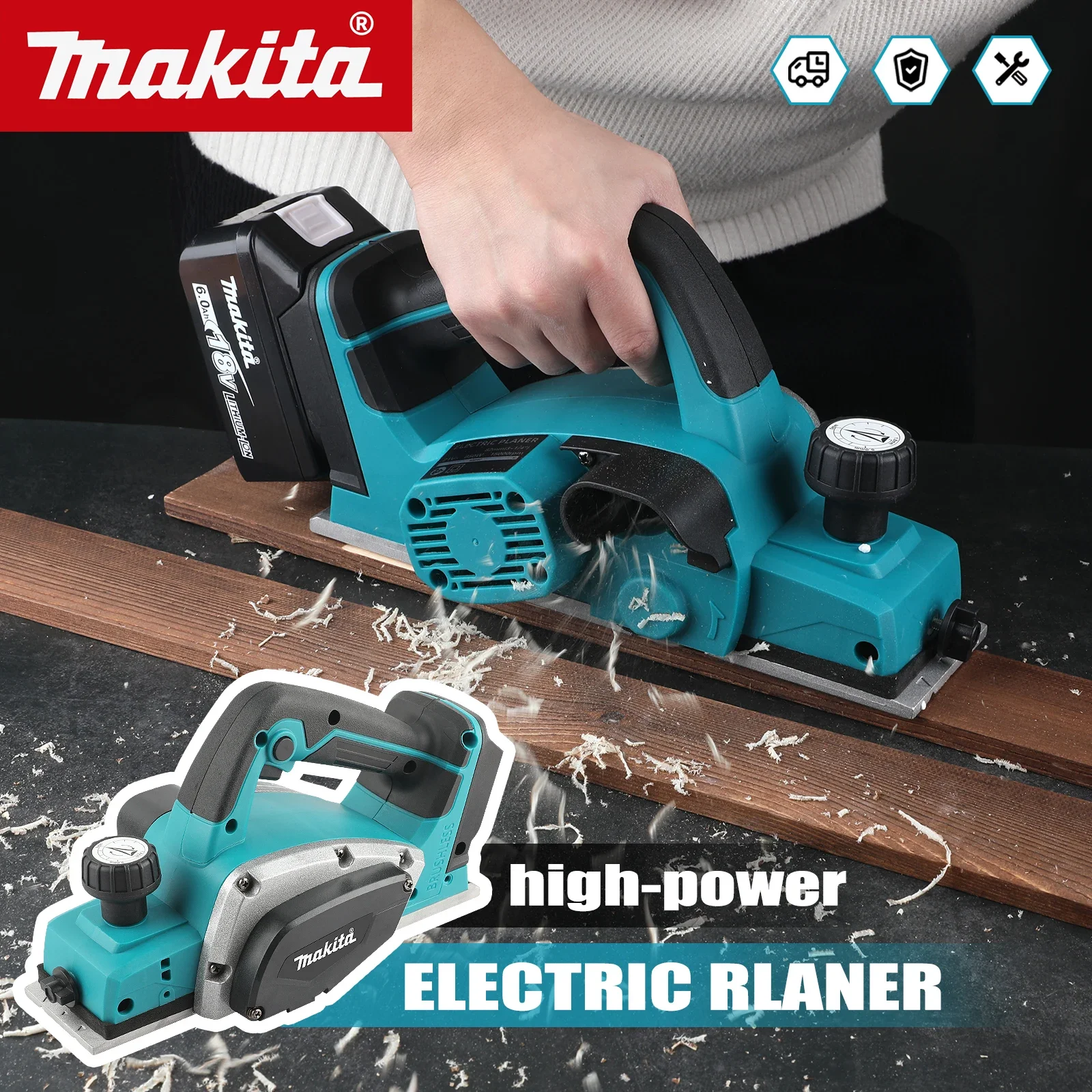 DKP180 Fırçasız, Kablosuz, Şar - Planer Handheld Electric incelemesi ve fiyatı