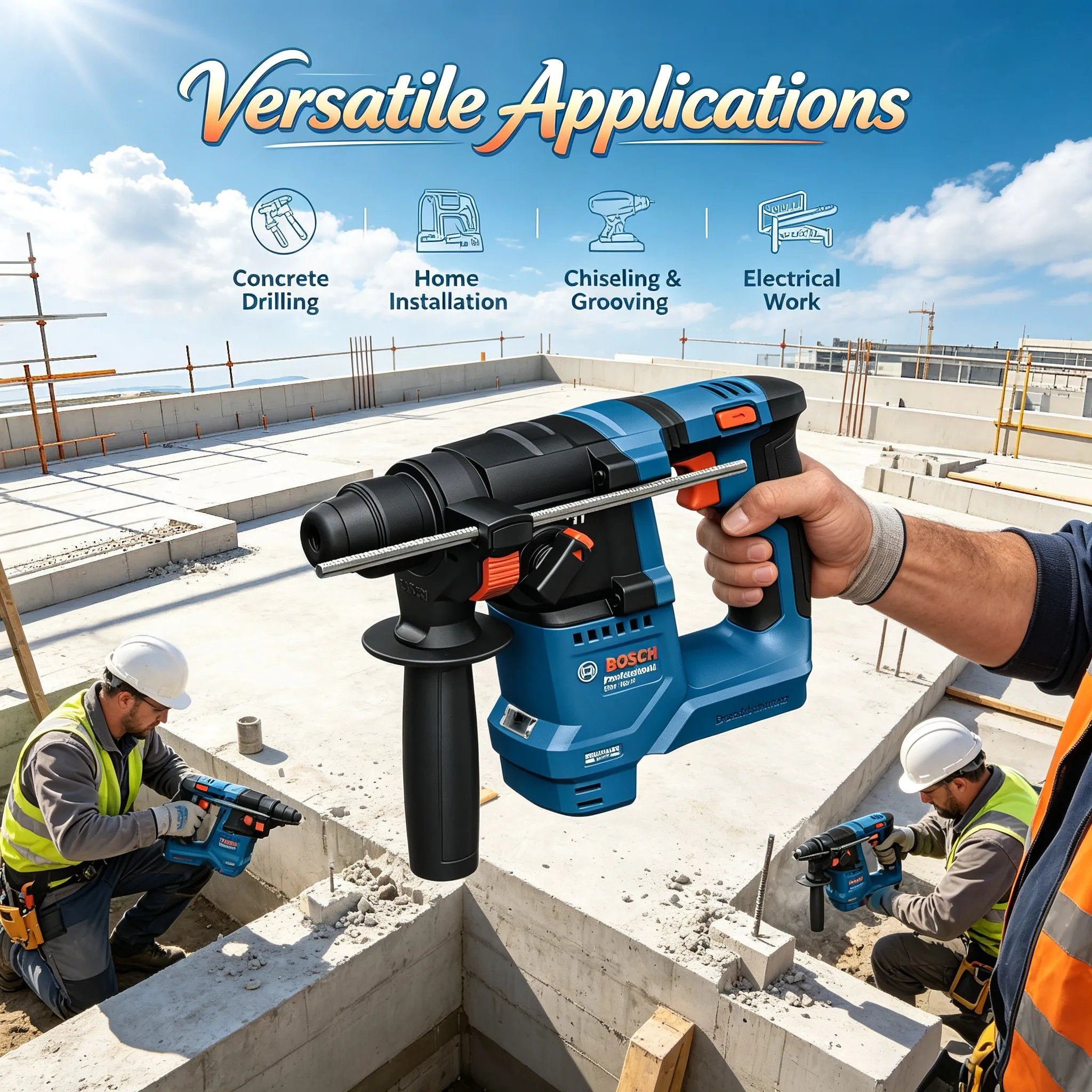 BOSCH GBH 18V-18, SDS Plus uçl - Power Tools Professional incelemesi ve fiyatı