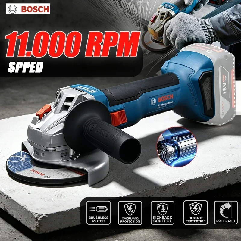 BOSCH GWS 18V-8 Akülü Açı Taşl - Power Tools Professional incelemesi ve fiyatı